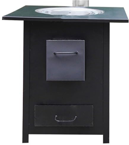 Poêle à bois portable pour camping, réchaud pliable, chauffage intérieur, randonnée, pique-nique, barbecue – Réchaud à bois de camping en plein air
