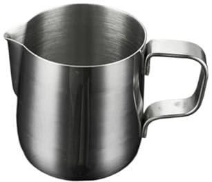 Jarra Espumadora De Leche 100/350/600ml Milk Jugs Stainless Steel Milk Craft Milk Frothing Pitcher Coffee Latte Frothing Art Jug Pitcher Mug Cup Jarra Cafe Para Capuchino, Espresso, Latte Art(100ml)