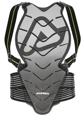 Protezione Dorsale Paraschiena Comfort 2.0 Nero Giallo Taglia L/XL