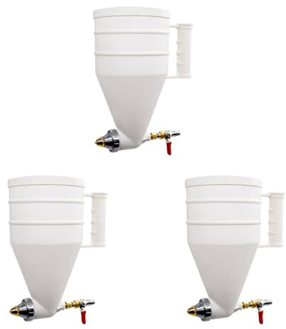 Lbvzxkad 3X Peinture de Bâtiment de Mur ExtÉRieur,Peinture de Pierre RÉElle,PulvÉRisateur Enduit en Plastique PulvÉRisateur de Mortier de Ciment PulvÉRisation de Peinture au Latex