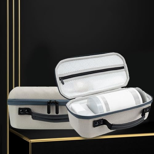 Gettimore Funda rígida de viaje para Samsung Freestyle Projector, compatible con Freestyle 2ª generación, funda protectora EVA, 27,5 x 14 x 13 cm, gris