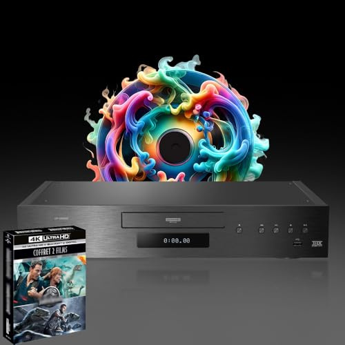 MULTIREGION Blu-ray Player Compatible with Panasonic DP-UB9000 MultiRegion for DVD Blu-ray Region B - DVD Regions 1-8 - Bundle Including JW 2 Movie Collection 4K UHD Disc