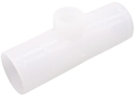 Té D’Abreuvoir pour Poules en Abs Blanc, Lot de 20 Pièces | Installation Facile, pour Fermes et Fontaines à Boire, Gain de Temps au Quotidien