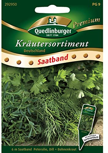 3er-Kräuter-Saatband, 6 Meter