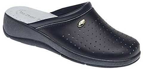 San Malo value Nursing Clogs with perforations - Navy - Size 39
