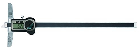 tesa 00530444 Digitaler Tiefenmessschieber, twin-cal ip67-model mit kurzer Schnitt Messfläche, 0 mm/500 mm Messbereich
