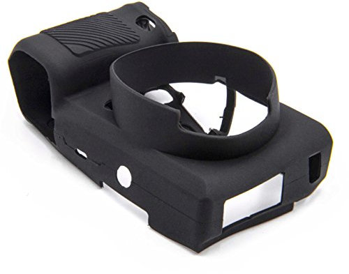 vhbw custodia compatibile con Sony Alpha A6300, A6000 fotocamera - case, silicone, nero