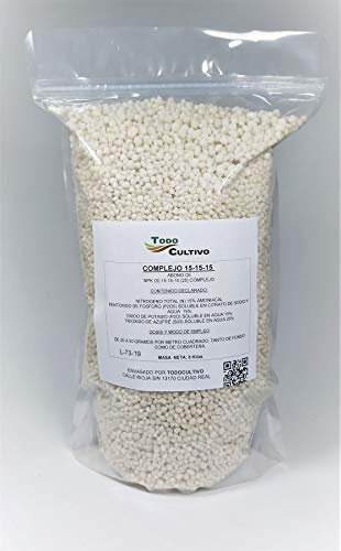 Toute Culture Complexe Granulé Ferlitilisant 15-15-15 Triple 15. 5 kg NPK