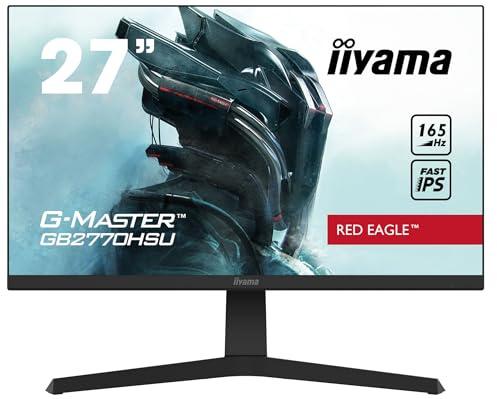 iiyama GB2770HSU-B1-27, IPS, 1920 x 1080, 165Hz, 1H1DP, HAS