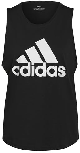 Adidas Femme Essentials Big Logo Tank Top, Black/White, M