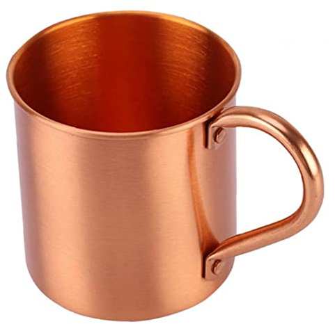 Ayrsjcl Tazas Cobre Taza 450 Sin Forro Interior para Taza Copa Cerveza Cerveza Café