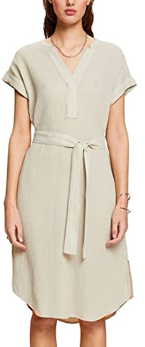 ESPRIT Damen 033ee1e304 Kleid, 335/Dusty Green, 36