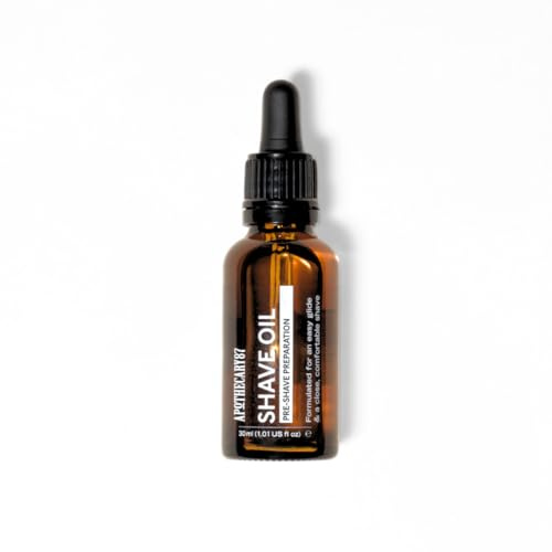 Apothecary 87 Shave Oil | Premium Formulation with Plant Extracts | Pre Shave Oil for Sensitive Skin | 30ml