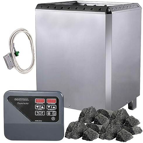 vanvilla Saunaofen Saunaofen 12kw mit externer Steuerung 380V Saunasteine