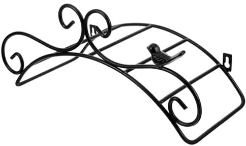 Veemoon Wall Mounted Hose Storage Bracket Heavy Duty Hose Holder Rack for Garden Outdoor Use Organizer