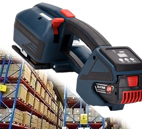 Elektriska Automatiska Bandningsmaskiner, HandhåLlna Bandningsmaskiner, 13-19 Mm Pet/Pte-Band, Elektriska Bandningsmaskiner FöR StationäRa FöRpackningar,1Battery