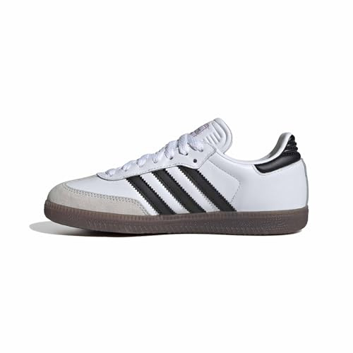 Adidas Unisex-Kids Samba Indoor, White/None/None, 1