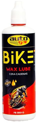 AUTO-GAR BIKE | WAX LUBE 120ml | Cera Cadena Bicicleta | Grasa Cadena Bicicleta Lubricante semi-seco | Montaña, Carretera y Eléctrica | ref. 13023