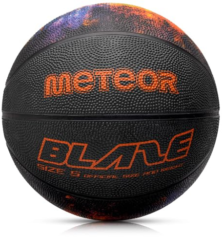 Basketboll för vuxna ungdomar Basketboll Storlek 4 5 7 Perfekt Anpassad Till Händer Idealisk Basket för Träning Basket Med en Halkfri Yta METEOR