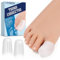 16 Pezzi Protezione Dita Piedi Silicone, Protezione Alluce, per Ammortizzare Unghie Mancanti o Incarnite, Copri Piedi Traspiranti, Per Calli, Prevenire Vesciche, Attrito Antidolorifico
