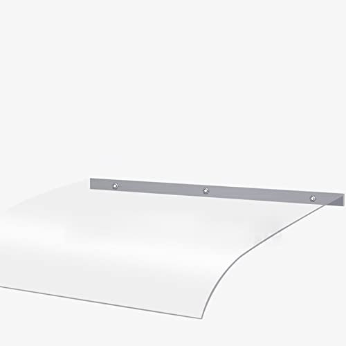 Türvordach Außentürvordächer Verandavordach Modernes Haustürvordach, transparente Vordachmarkise, selbstreinigendes Verandavordach, UV-Schutzdach, Regenschutz, Polycarbonatabdeckung, für