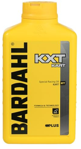 Bardahl - KXT KART SAE 60 - Huile de Kart pour moteurs à 2 temps, augmente la puissance du moteur 2T, propriétés anti-grippage et performances maximales, formule concentrée utilisable à faible dosage