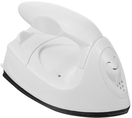 SMASOLO Mini Plancha Eléctrica De Prensado De Calor 220v Blanca, Carcasa Abs Elemento Calefactor De Cerámica, Temperatura Constante 180°c, Para Artesanía y Transferencias Térmicas