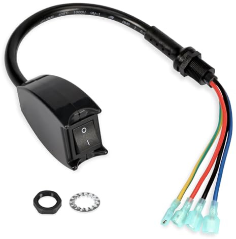 Cikroci Switch Cord Assembly 101610 Black Box Assembly 120V - Compatible with ProTeam Vacuum Parts, fits for CoachVac, for QuarterVac, for MegaVac, for LineVacer