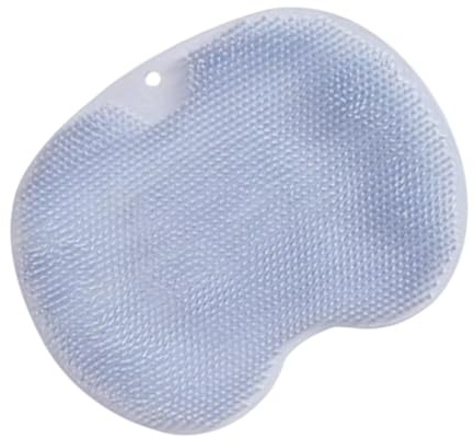 Tappetino per doccia e piedi, in silicone, per massaggiare i piedi, per vasca da bagno, palestra, bagno, spa, casa, viaggi, tutti i giorni
