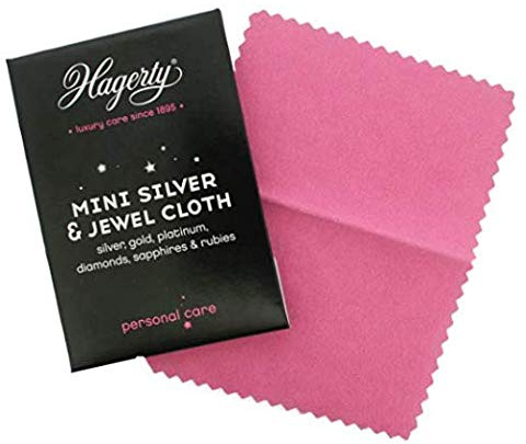 HAGERTY MINI SILVER & JEWEL CLOTH (9 X 12CM) Querflöten Flöten Reinigung & Pflege