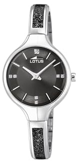 LOTUS Reloj Mujer Analógico de Acero Inoxidable 316l Plateado | Movimiento de Cuarzo, Cristal Mineral de Alta Resistencia, Resistente al Agua 5 ATM, Special Prices 18594/3