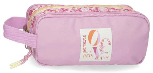 Pepe Jeans Sandra Schulmäppchen, Perfekte Größe für den Transport im Rucksack, Aktenkoffer oder in der Handtasche, von Joumma Bags