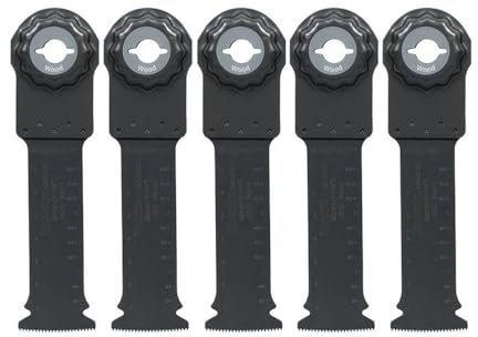 Makita Starlock Max MAM004 Lot de 5 lames de scie plongeante