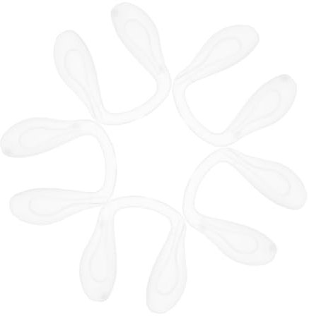 HAWILLOSCH 5St Brillen Nasenpads Silikon-Nasenpolster Komfortable Brillen Nasenpolster schnapsgläser Silikonmatte brille nasenstütze Silikonpolster für Brillengestelle Kieselgel