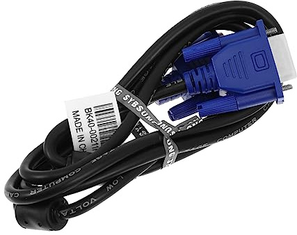 NUOBESTY 2piezas Cable De Vga para Monitor y Proyector Unidades Conector para Pc Material PE Duradero