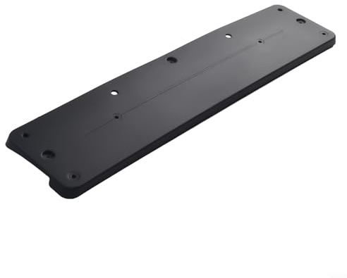 License Plate Mounting Bracket Compatible with E-Class W212 2009-2013, For Durable Black Plastic Bumper Insert for Easy Installation(sku)