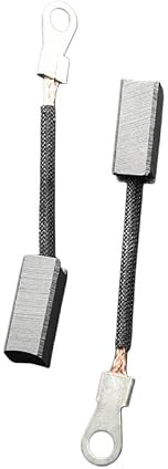 Balais de charbon 2 pièces 8x10x20mm - Balais de moteur à courant continu for outils électriques et générateurs