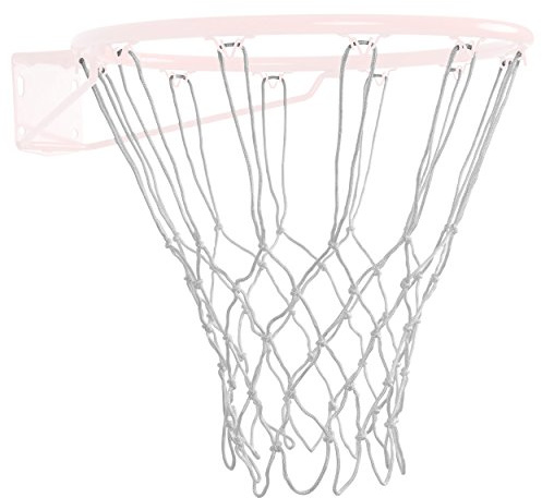 Basketballnetz für Basketballkorb Basketball Netz Gute QUALITÄT 40 cm weiß