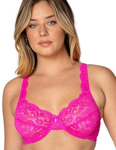 Smart & Sexy Plus Size Wireless Bra – Seamless, Soft & Comfortable Fit Soutien-Gorge à Couverture Totale Femme (Lot de 2)