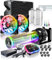 RAIJINTEK Phorcys Evo CPU Kühler RGB Komplett PC Wasserkühlung 240mm, Prozessor Kühler mit Radiator, Systemkühlung Gaming PC Water Cooling Set