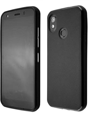 caseroxx TPU-Hülle für Cat S52, schwarz | Flexible TPU-Hülle, passgenau und griffig, schützt vor Stößen, Kratzern und Staub, aus TPU