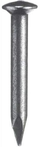 HKB® 100 Stück Stahl-Bildernägel, Maße: 2,0 x 20 mm, Kopf etwa 3mm, Material: Eisen gehärtet, gebläut, Stahlnagel 451081