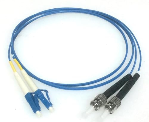 DG Systems - Cavo fibra ottica LC/ST duplex monomodale - Made in Italy (3 mt)