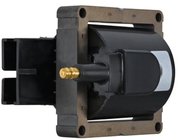 HELLA 5DA 358 168-691 Zündspule - 2-polig - Zündspule zum Verteiler | Kompatibel mit: FORD USA AEROSTAR, USA BRONCO SUV, USA MUSTANG Convertible, USA MUSTANG Convertible, USA MUSTANG Coupe