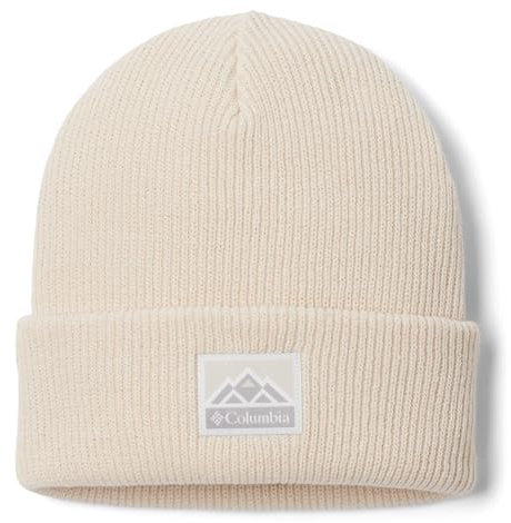 Columbia Unisex Whirlibird Cuffed Beanie, Beanie, Chalk/Mountains, One Size