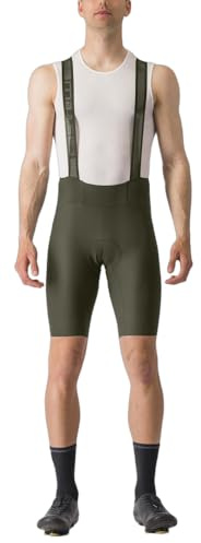 CASTELLI Espresso Bibshort Fahrradhose für Damen und Herren, mit Trägern, atmungsaktiv und bequem, ideal für Lange Strecken