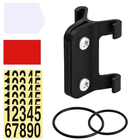 Targhetta per bici da corsa, supporto per per ciclisti, supporto per numero di corsa mountain bike | Supporto per numero di partenza resistente agli urti per bici da strada, City bike, mountain
