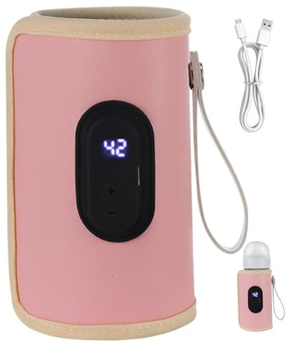 Portable Bottle Warmer 18W Quick Heating Baby Bottle Warmer Temperature Adjustable USB Baby Bottle Heater for Home Family Travel Style 2 Travel Bottle Warmer Baby Bottle Heater Bottle Warmer Baby