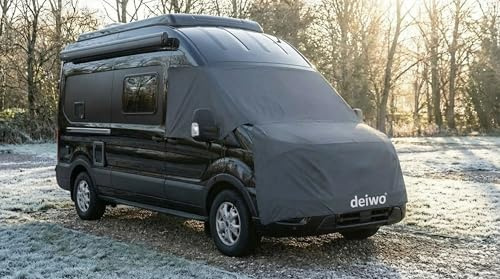 Bâche de protection pour pare-brise avant pour Ford Transit à partir de 2014 – Protection UV et isolation thermique