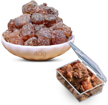 Qicai Xiaolu 100% Natural Incense Resin - Organic Somalian Myrrh | Aromatherapy & Spiritual Practices | 40g/150g (40)